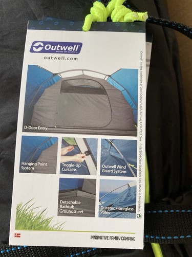Outwell Zelt Earth 5 Unbenutzt für 5 Personen - Bild 6 von 9