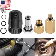 IPR Valve Socket + Air Test Fitting +Fuel Rail Adapter For 6.0L Ford Powerstroke