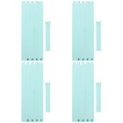  4PCS Haushalt Kinder Wachstumskarte Wandhänge Herrscher Höhenmess Herrscher