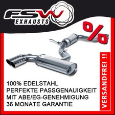 FSW Sport Auspuffanlage komplett ab Kat VW Golf 6