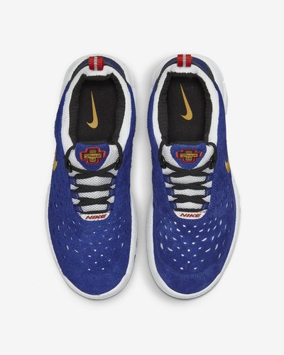 Men's Nike Free Run Trail Running Shoes, CW5814 401 Multi Sizes Concord/Habanero - Picture 5 of 12