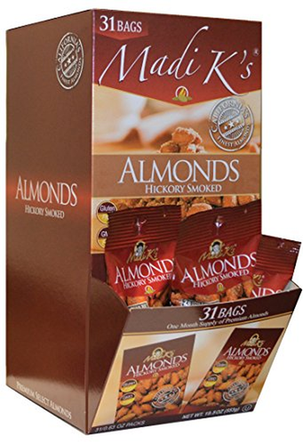 Madi K'S Hickory Smoked Almonds, 31 Count, Package May Vary - Bild 9 von 12