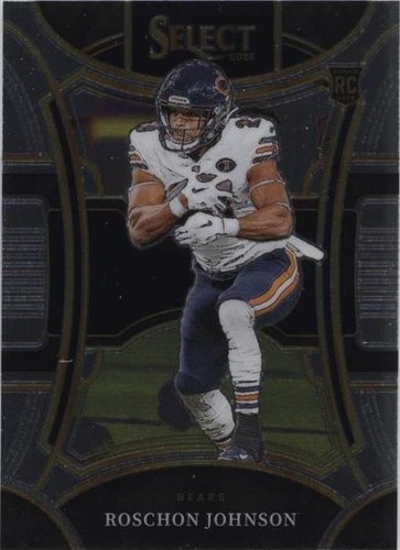2024 Panini Select - Club Level Roschon Johnson #291 Red & Blue