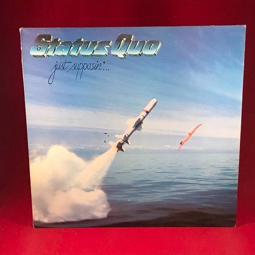 STATUS QUO Just Supposin' 1980 UK vinyl LP EXCELLENT CONDITION Andy Bown C