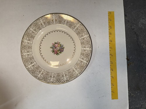 18 Inch  Metal 2 Tier Serving Tray Stand With Amazing Elegant 6 Plates - Picture 8 of 9