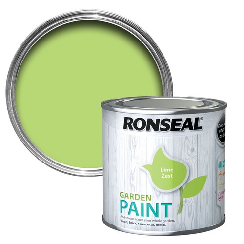 Ronseal Outdoor Exterior Garden Paint Wood Brick Metal Stone All Colours 750ML - Picture 23 of 26
