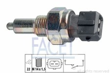 FACET Schalter, Rückfahrleuchte für PEUGEOT 405 I II,406,605,806,BOXER,EXPERT
