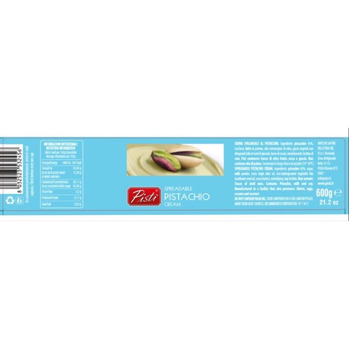 Pisti Sicilian Pistachio Cream Spread, 600g - Picture 7 of 7