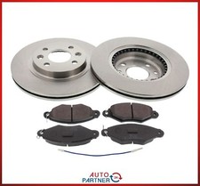 Bremse Bremsscheiben Bremsbeläge Vorderachse belüftet für Renault Kangoo mit ABS