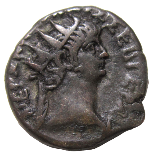 EGIPTO, ALEJANDRÍA, BILLÓN TETRADRACMA, NERÓN, 54-68 D.C. REVERSO POPPAEA. - Imagen 2 de 3