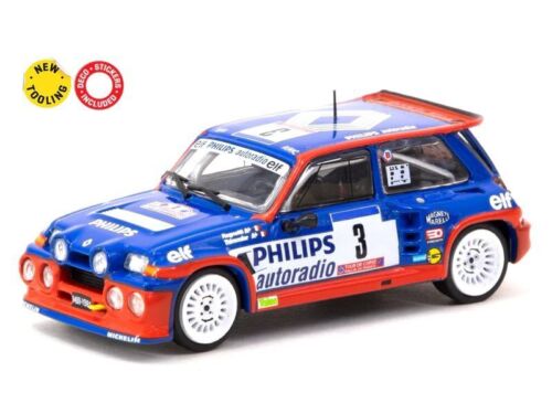 RENAULT 5 Maxi Turbo - #3 Winner - 1985 - Tour de Corse - TARMAC 1:64 - Afbeelding 1 van 6