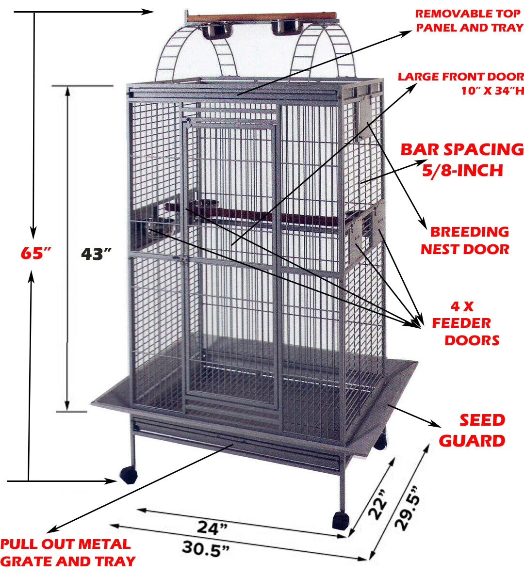 Bird hotsell cage parts