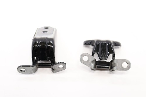 2022 - 2025 SUBARU WRX REAR LEFT DOOR HINGE UPPER & LOWER SET OF 2 OEM BLACK_CBS - Picture 1 of 19