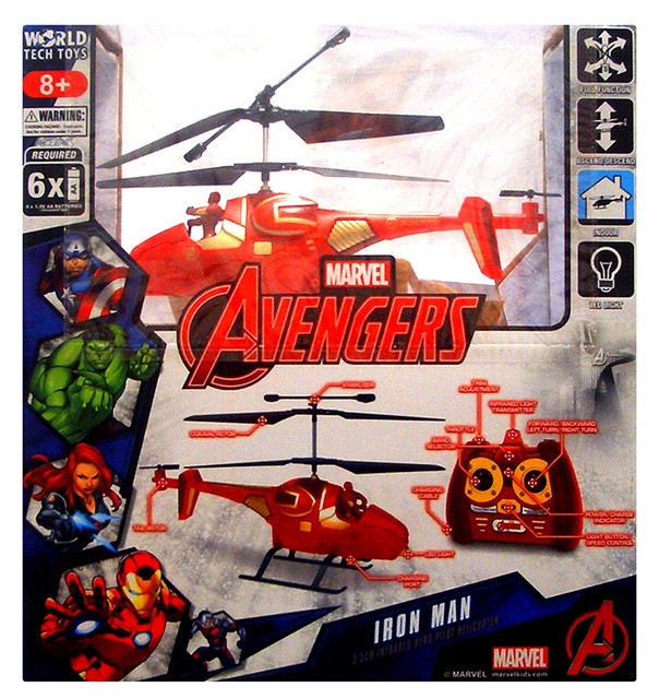 world tech toys iron man helicopter