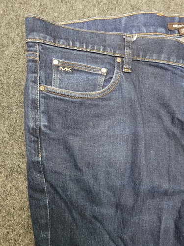 Michael Kors Jeans Mens 40x32 Parker Slim Fit Tapered Pants Preppy Casual Denim - Picture 4 of 17