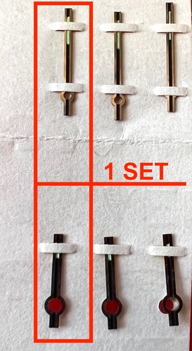 NOS Jaeger Lecoultre 352 Hände [1 SET] Girard Perregaux Favre Leuba 350 351 353 - Bild 1 von 3