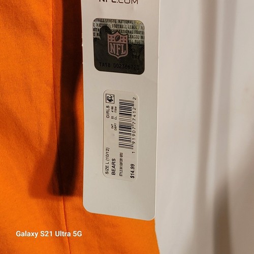 Team Apparel-Boy's NFL Orange Chicago Bears shirt - Bild 5 von 9