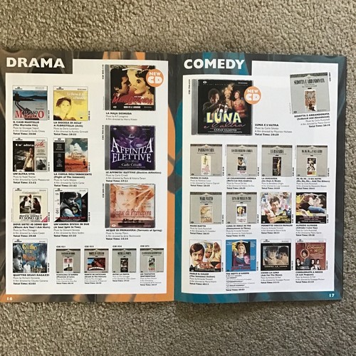 CAM Italy CD Catalogues. 1997 Edition. Trade Publication. 192 CD’s Listed - Picture 9 of 16