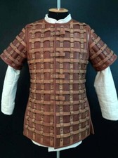 Viking Leather Fantasy Armor, Fantasy Costume For Stage Performances Leather