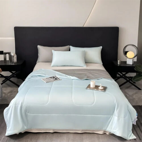 Cooling Comforter, Cold Touch Fabric Soft Air Condition Blanket, Summer Quilt - Picture 27 of 31