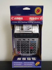 Canon P23-DH V 2 color mini-Desktop Printing Calculator