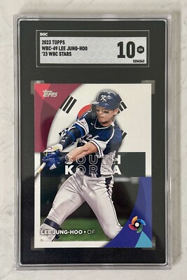 未使用品】 NOW TOPPS 2023 10 PSA YAMAMOTO YOSHINOBU WBC