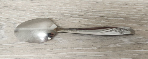 Lote de 3 cucharas cucharas cucharas cubiertos de acero inoxidable Oneida Roseanne 6" - Imagen 6 de 8