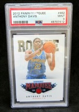 Anthony Davis 2012 Panini Marquee Die-Cut Rookie#462 PSA9!Hornets C RC/Lakers-V2