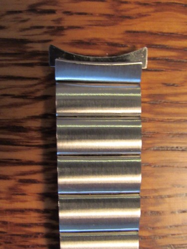 Kreisler Accutron Stelux Edelstahl Herrenuhrenband Neu aus altem Lagerbestand 17,5 mm 11/16" 18 mm - Bild 5 von 12