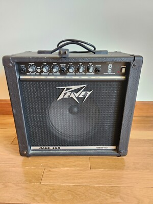 #ad Vintage Peavey Rage 158 Transtube Series Amplifier Tested Working $31.00