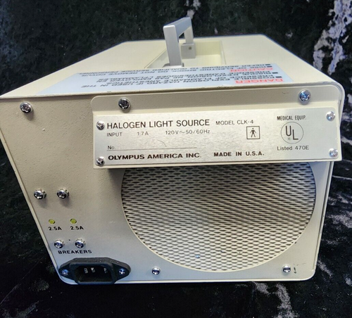 OLYMPUS CLK-4 ENDOSCOPY LIGHT SOURCE & PUMP BIOMED TESTED - Picture 6 of 6