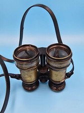 VINTAGE CHAMPOUX PARIS BINOCULARS WITH FIELD COMPASS