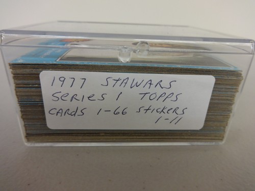 Juegos y pegatinas completas de tarjetas coleccionables Topps 1977 Starwars - Serie 1-5 - Elige - Imagen 3 de 17