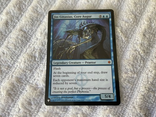 Magic the Gathering MTG 1x Jin-Gitaxias, Core Augur The List Pack Fresh