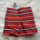 NWT Jacadi Boys Striped Shorts Size 5