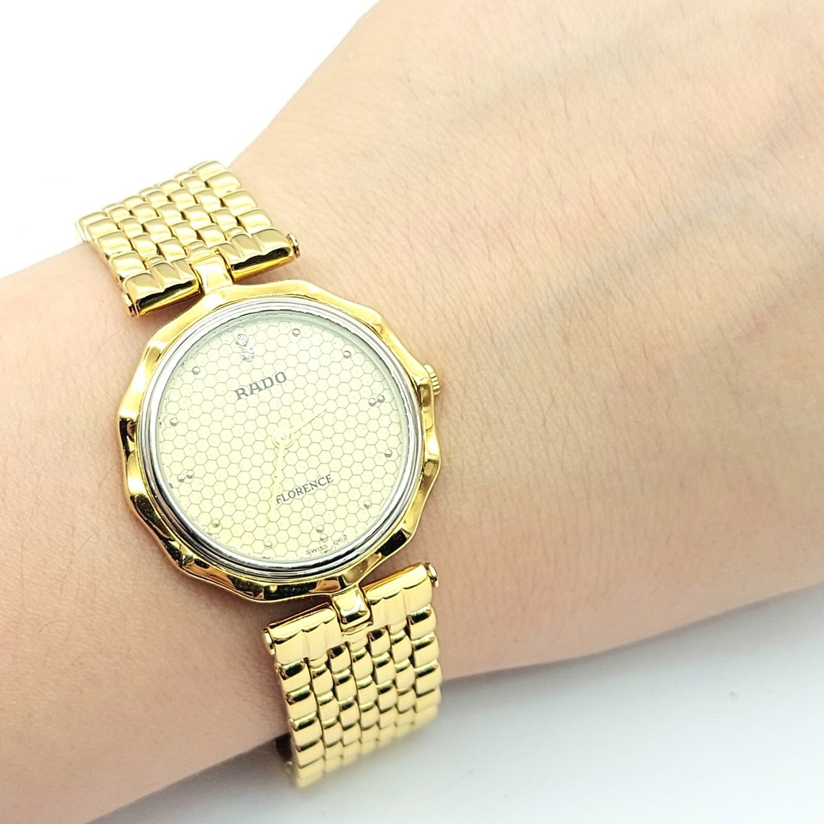 RADO Florenceラドー フローレンス ゴールド 133.3663.2 Florence Diamonds ステンレススチール 時計 R48913763 | Rado® 日本