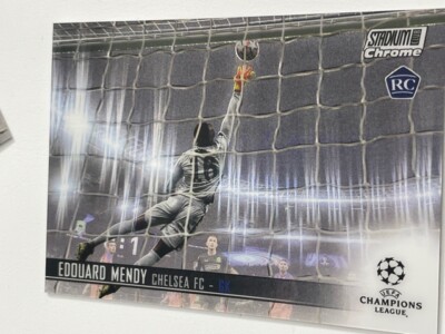 Topps Stadium Club 2020-21 Trading Card Edouard Mendy RC Rookie Chelsea FC 