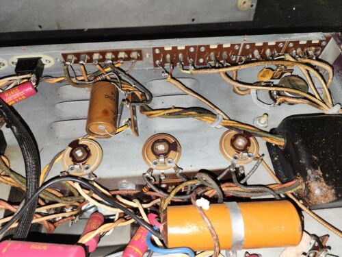 VINTAGE BELL HI FIDELITY 2325 6V6 INTEGRATE TUBE AMPLIFIER AMP - Picture 16 of 16