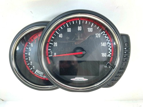 Contador de revoluciones/velociómetro (MPH) MINI JCW usado genuino F55 F56 F57 F60 6844001 - Imagen 2 de 6