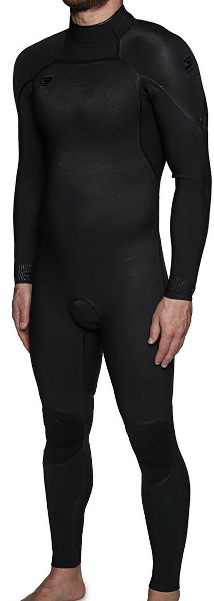 O'NEILL Men's 3/2 PSYCHO 1 Zen-Zip Wetsuit - 4964 A00 - BLK/BLK