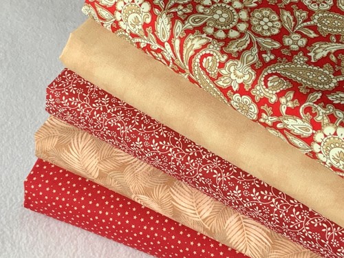 100% cotton fabric Fat Quarter Bundle quilting patchwork craft floral flowers E - Picture 77 of 142