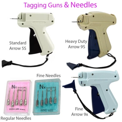 ARROW Clothes Tagging TOP QUALITY CM-5S, CM-9S AND CM-9X TAGGING GUN & NEEDLES