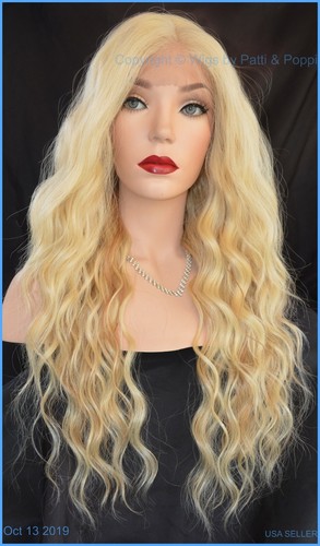 SWISS LACE MONOTOP PART ANYWHERE LONG HEAT FRIENDLY WIG COLOR FS613.27 1380 - Picture 9 of 12