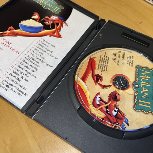 Mulan II (DVD, 2005) Disney - Picture 3 of 3