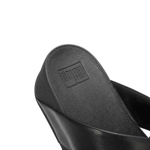 Zapatillas Fitflop Mujer Cuero Correas Cruzadas Sandalias Mules Playa Plataforma Zapatos - Imagen 13 de 56