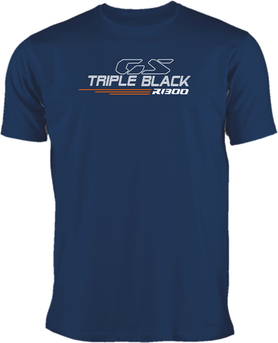 T-shirt R1300 GS Triple Black dla fanów BMW #R 1300 TRIPLE BLACK - Zdjęcie 4 z 5