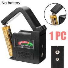 Universal AA/AAA/D/18650/9V/1.5V Button Cell Battery Volt Tester-Checker R3 O5Y5