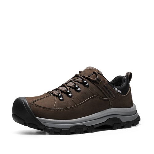 NORTIV 8 Men's Waterproof Hiking Shoes Non-Slip Trekking Trail Lightweight Shoes - Picture 13 of 26