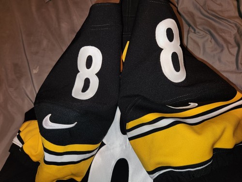 KENNY PICKETT #8 Steelers HOME Authentic Elite Nike Football Jersey sz 48 NWT - Picture 19 of 19