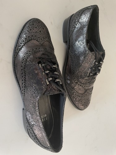 stuart weitzman schoolboy Oxford - Sz 6 - Picture 3 of 6